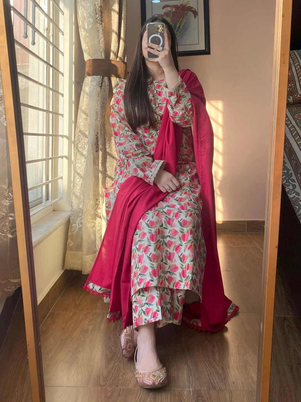 3pc Ruby | Printed Dress
