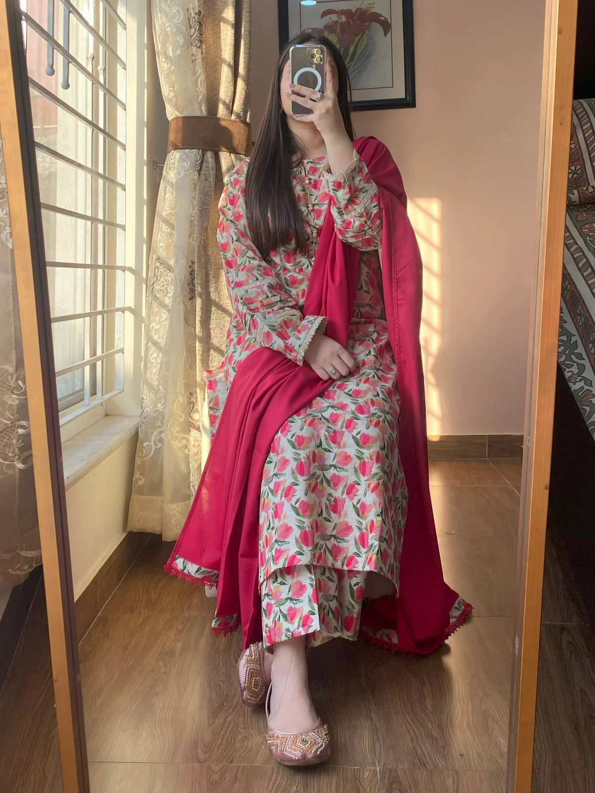 3pc Ruby | Printed Dress