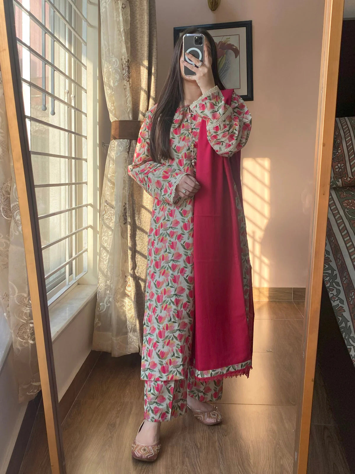 3pc Ruby | Printed Dress
