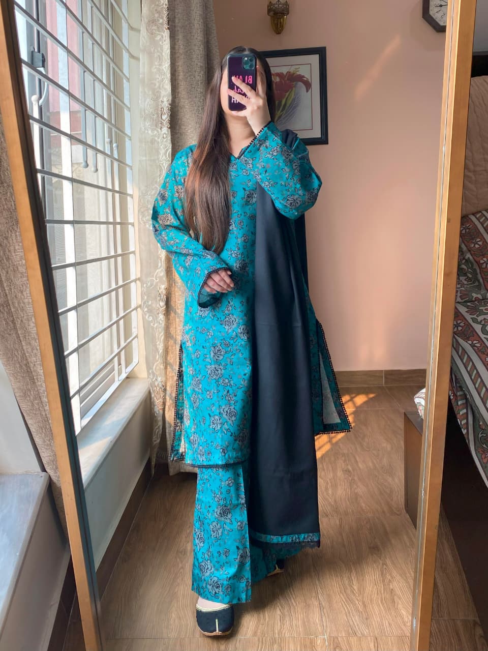3 Piece -winter Printed Dress