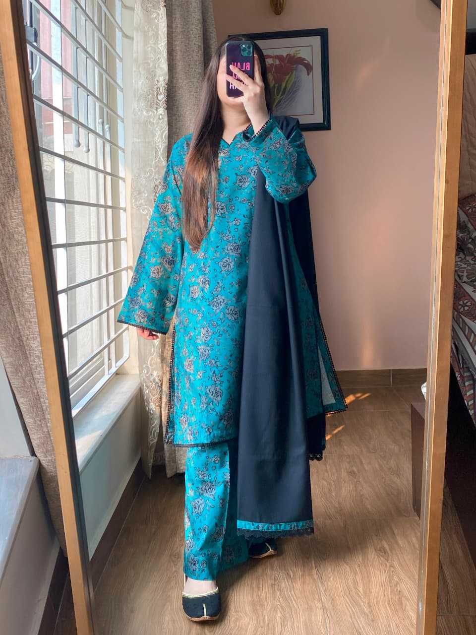 3 Piece -winter Printed Dress