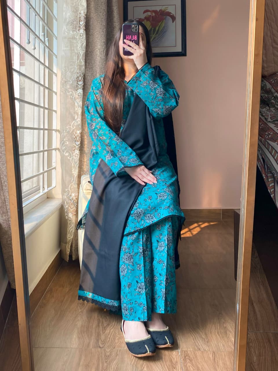 3 Piece -winter Printed Dress