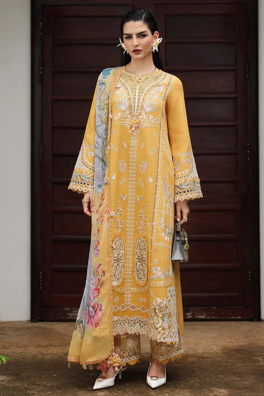 Embroidered linen winter collection